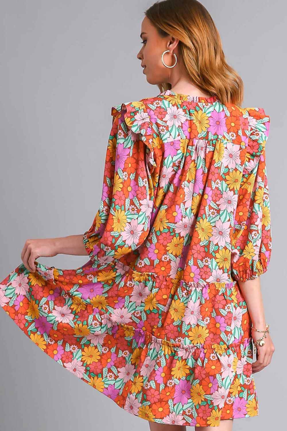 Petal Pusher Dress