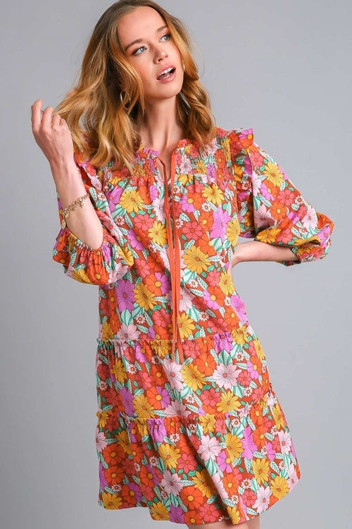 Petal Pusher Dress