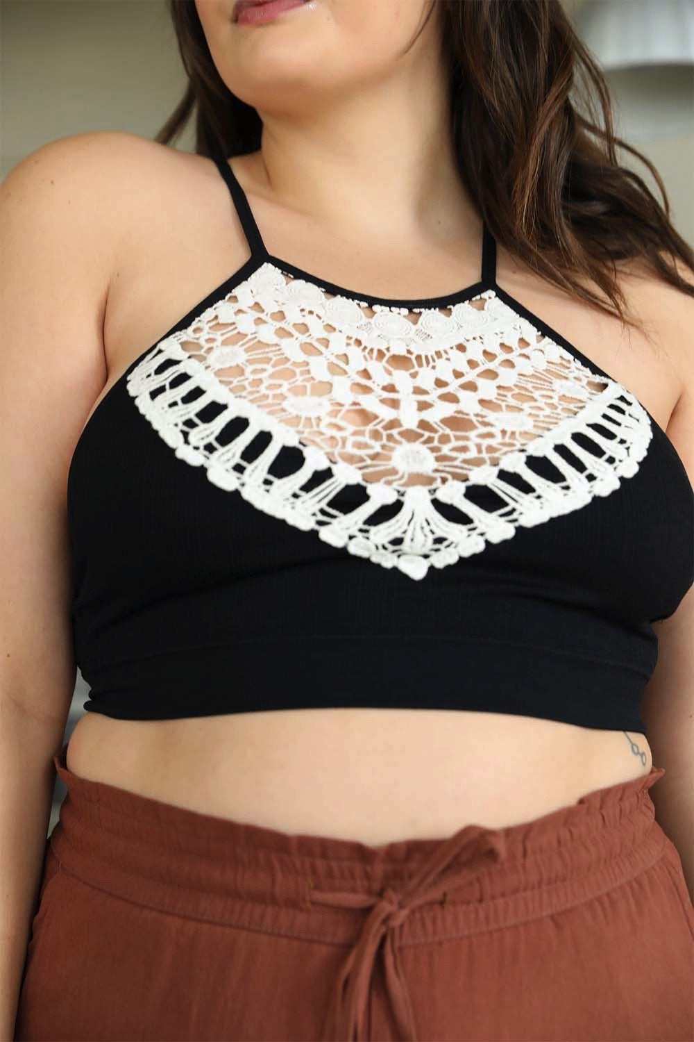 Burn Baby Burn Halter/Bralette