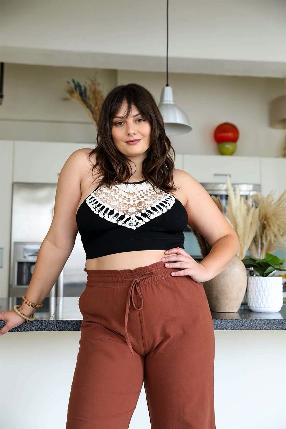 Burn Baby Burn Halter/Bralette