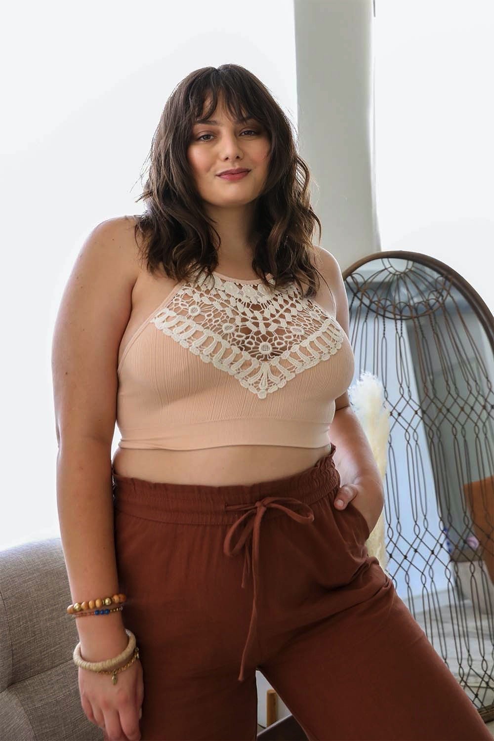 Burn Baby Burn Halter/Bralette