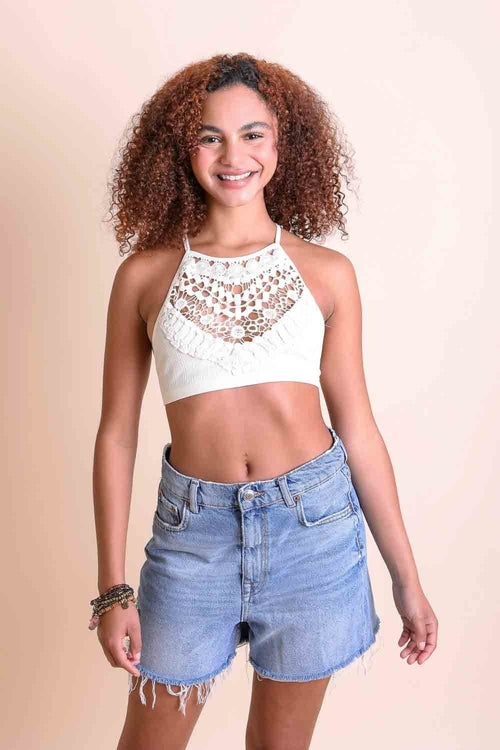 Burn Baby Burn Halter/Bralette
